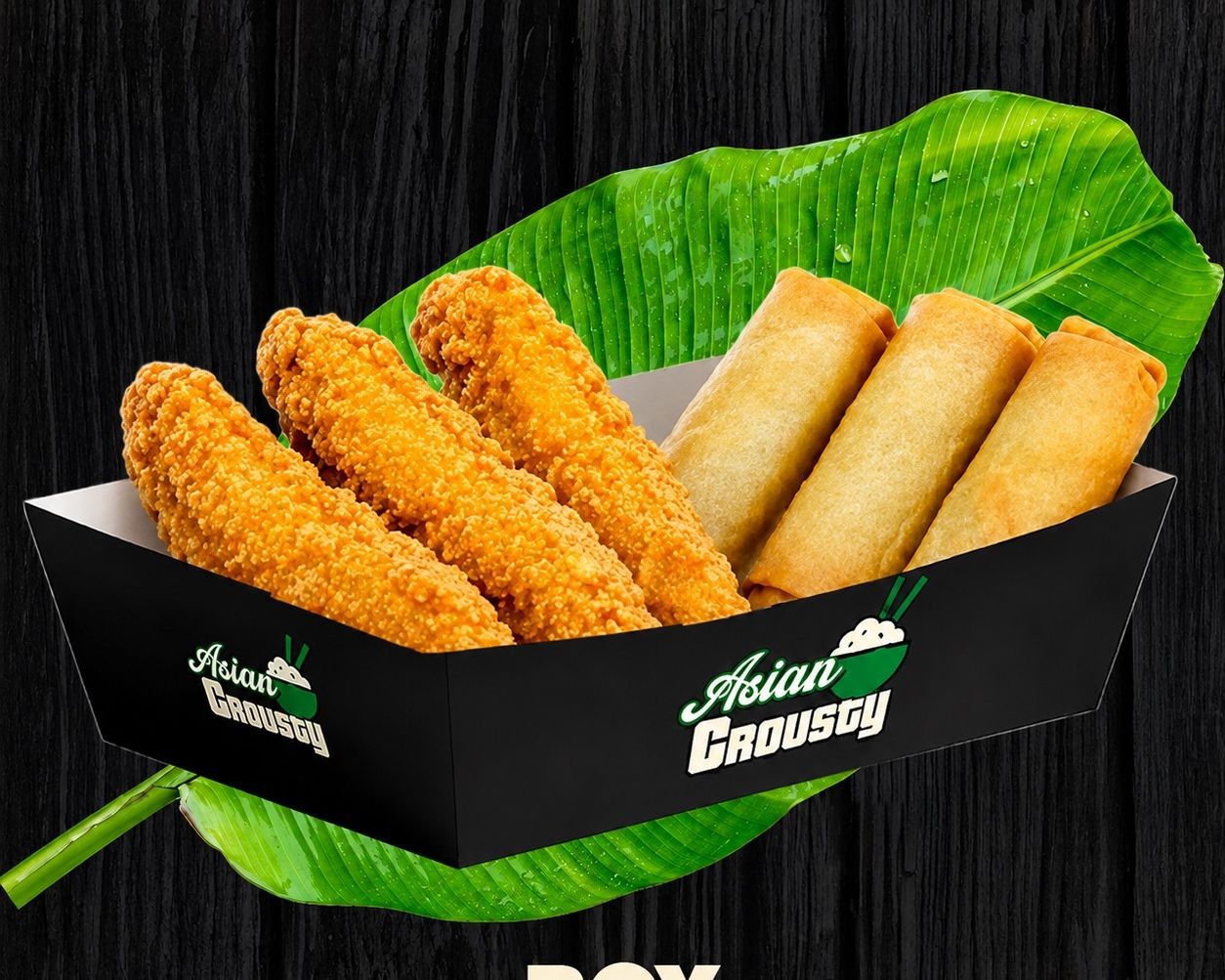 Box 6 pièces — nems et tenders
