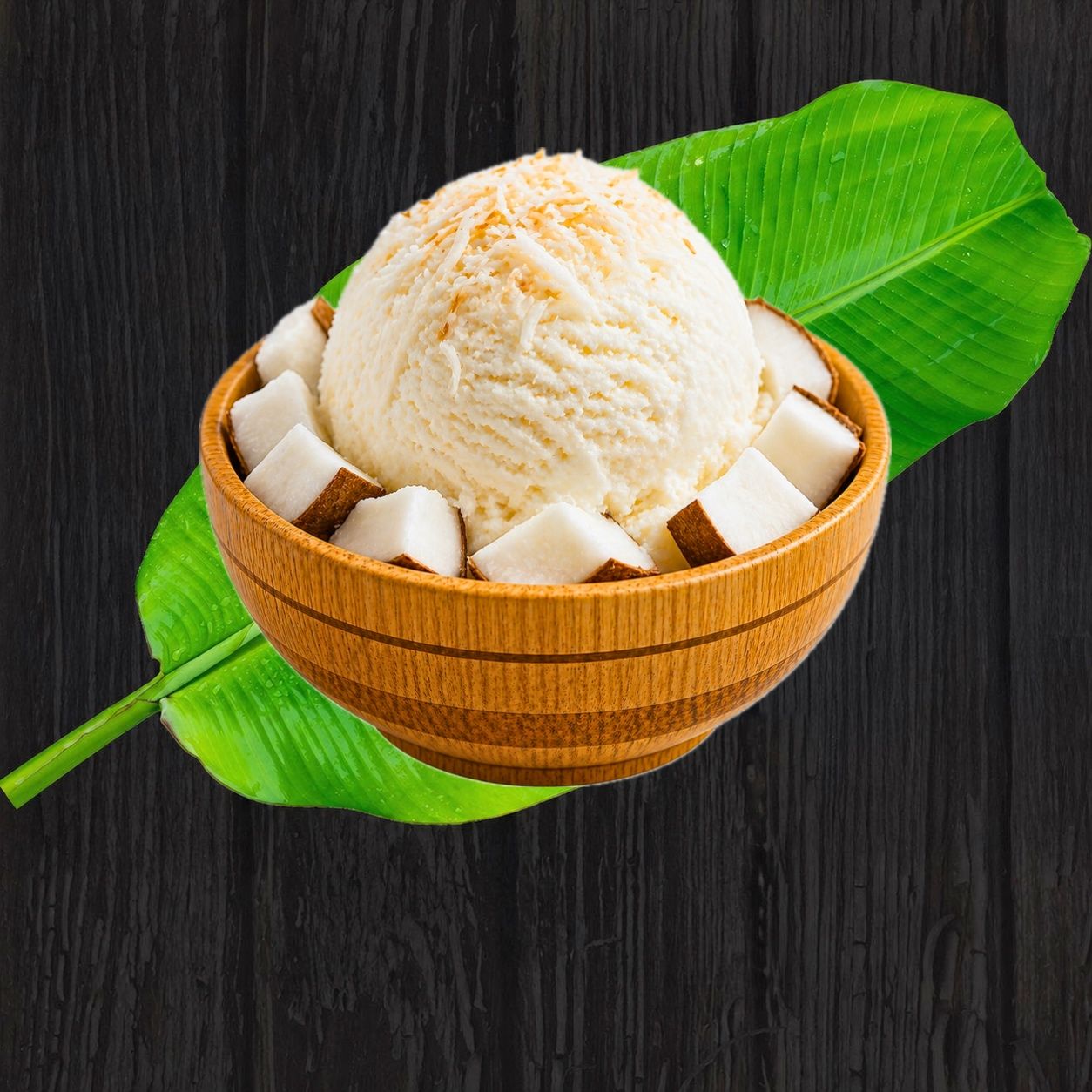 Crème glacée coco